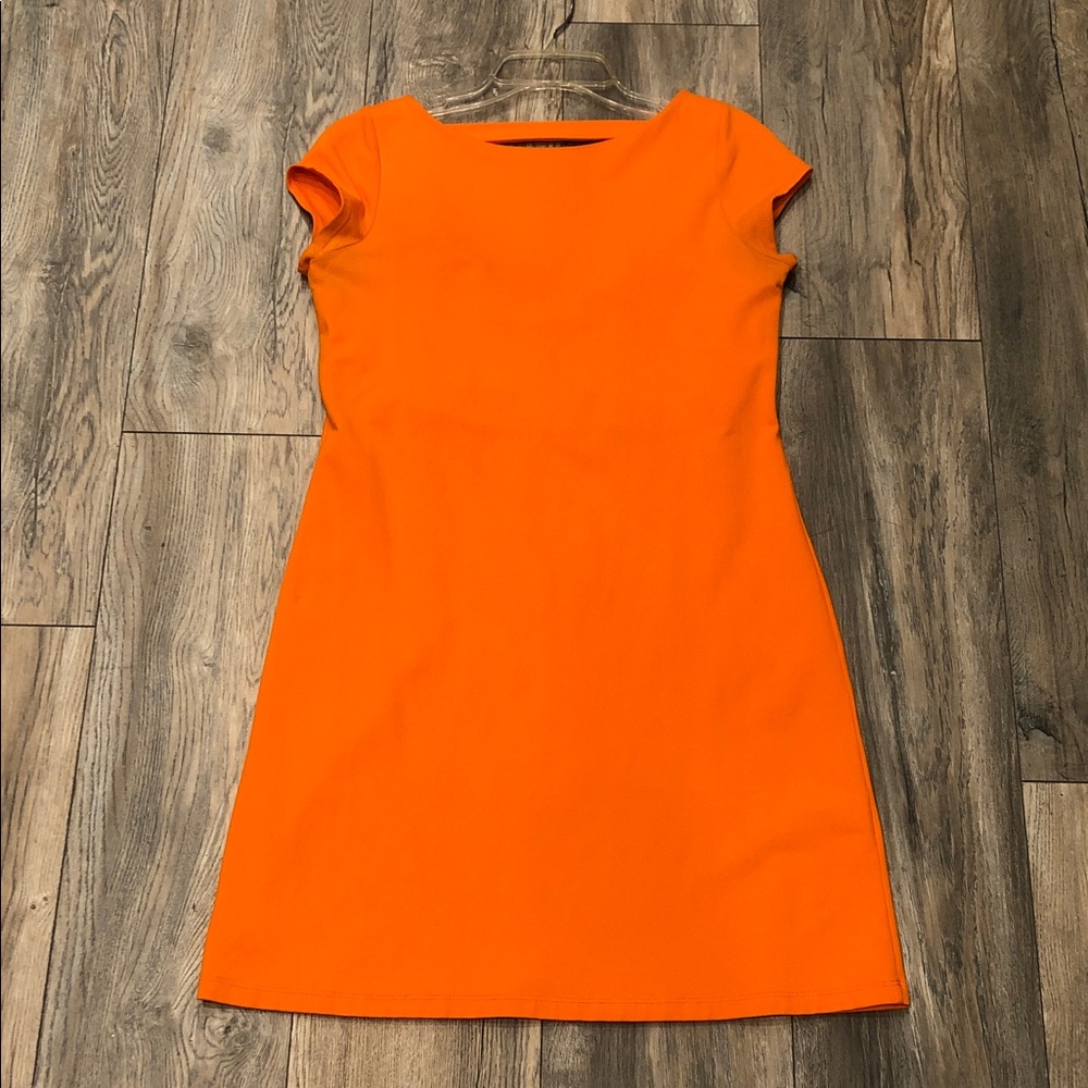 Susana Monaco Bright Orange Mini Dress